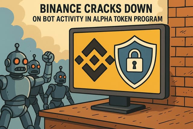 Binance Cracks Down on Bot Activity in Alpha Token Program