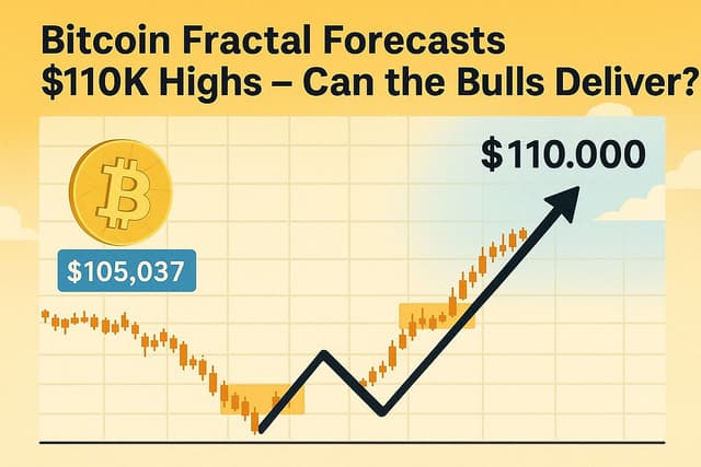 Bitcoin Fractal Forecasts $110K Highs – Can the Bulls Deliver?