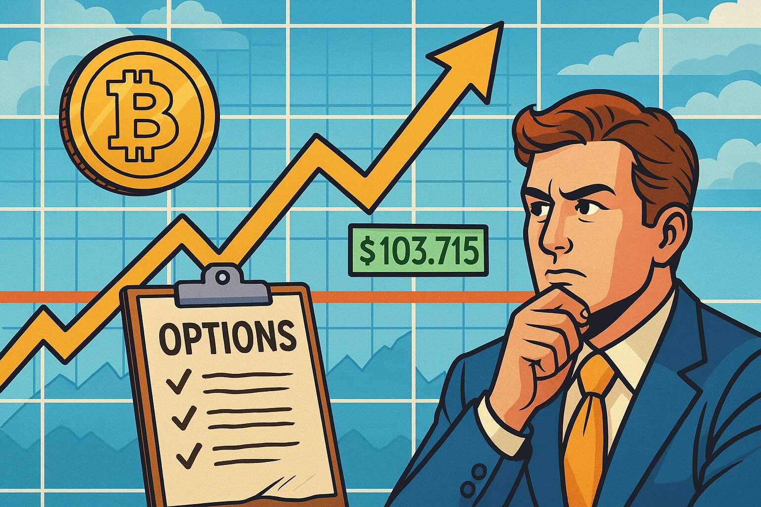 Bitcoin Options Signal Potential Breakout Beyond $105K