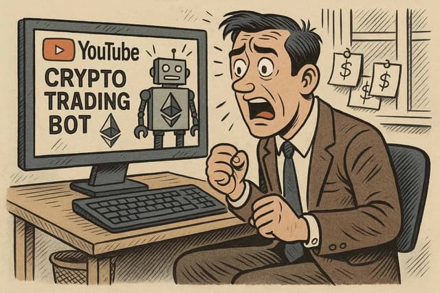 Crypto trader bot scam