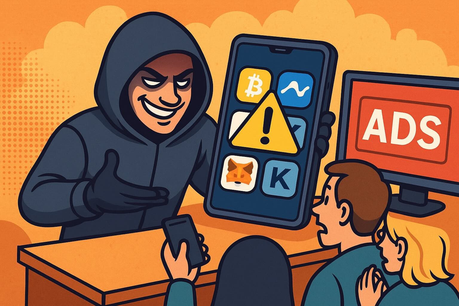Crypto Users Targeted by Malware Hidden in Fake Apps 10 Million at Risk