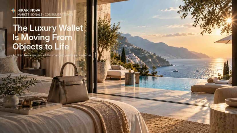 The Luxury Wallet Is Moving From Objects to Life