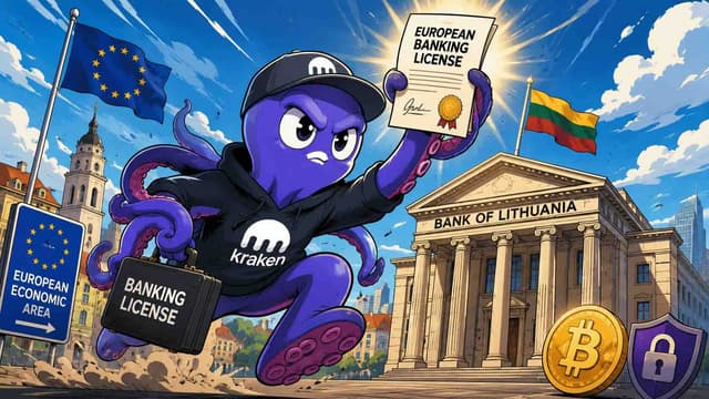 Kraken Pursues a European Banking Licence Through Lithuania