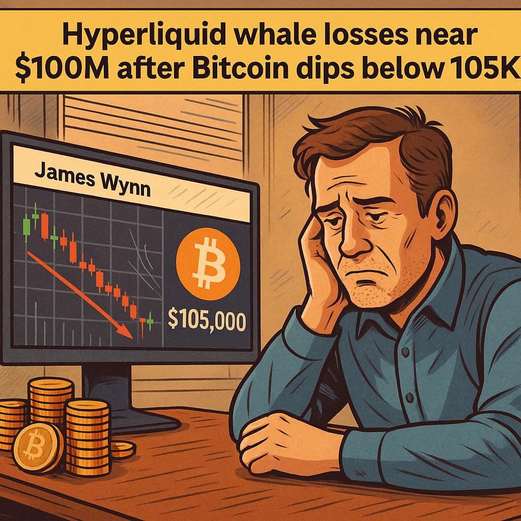Title: Bitcoin Whale Loses Nearly $100M in Leverage Gamble