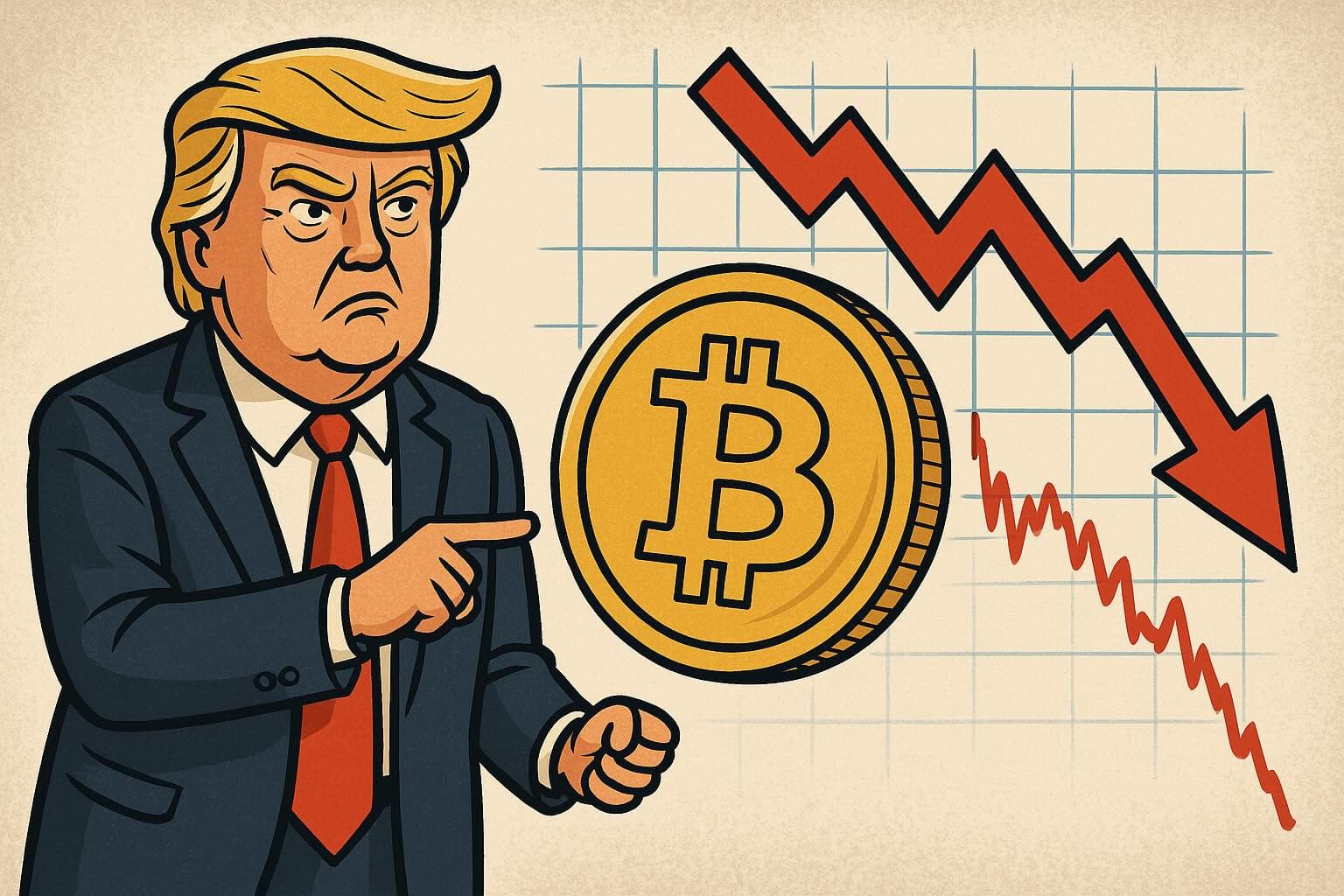Trump’s Trade War Pressures Crypto Market as April 2 Tariffs Loom