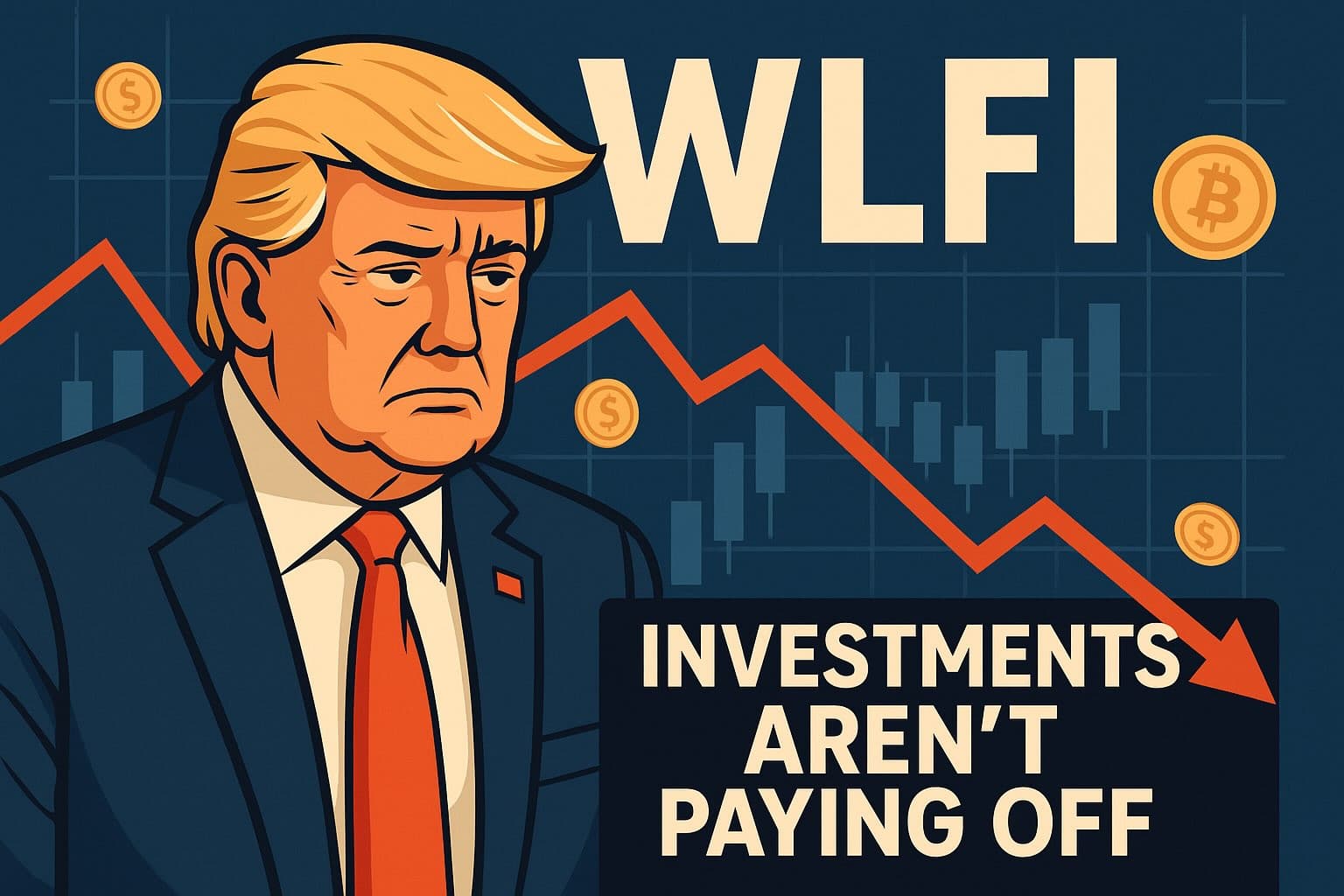 Trump’s WLFI Crypto Investments Struggle to Find Success