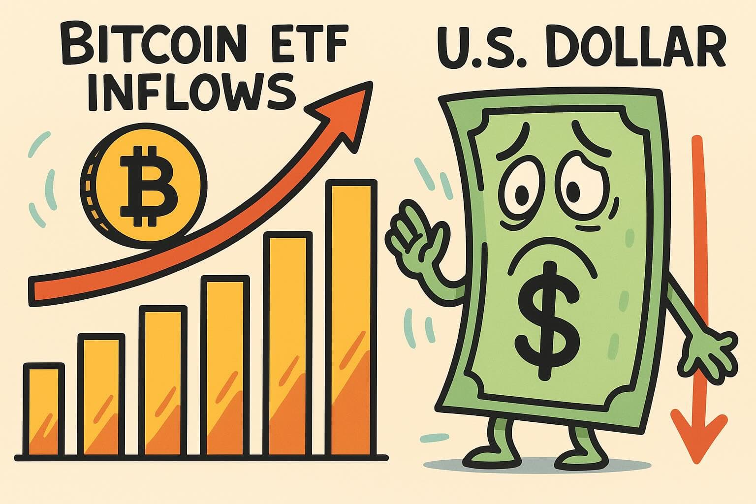 Wall Street Buys Over $1B in Bitcoin Amid Dollar's 'Do-or-Die' Moment