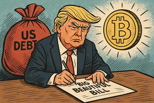 Will Trump’s Big Beautiful Bill Trigger a Debt Crisis and Bitcoin Surge?