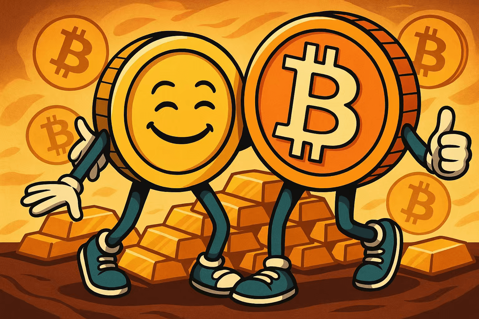 Bitcoin and Gold Correlation Surges: Digital Gold Era Begins