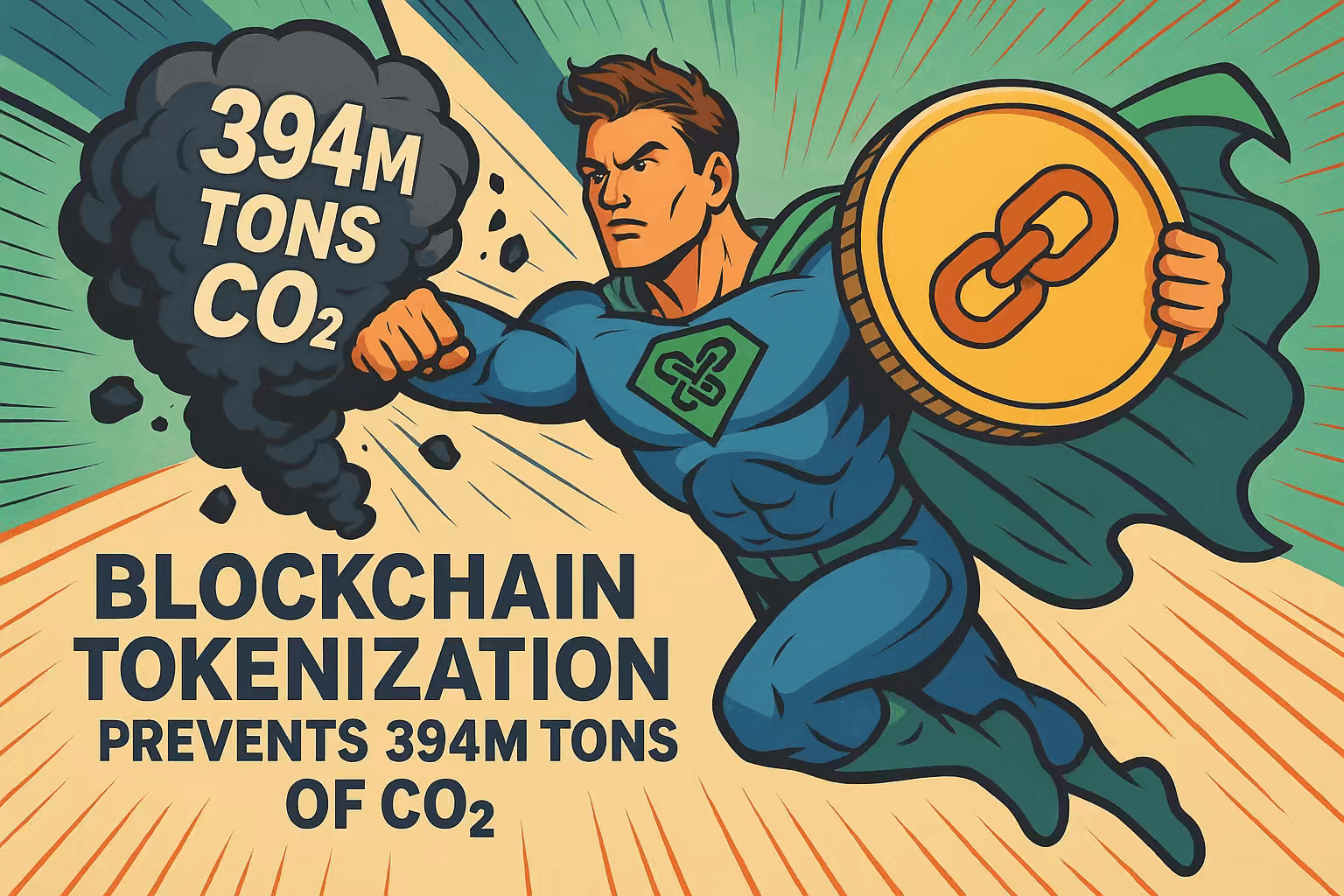 blockchain tokenisation ESG CO₂
